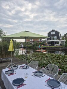 suppen bij de villa
